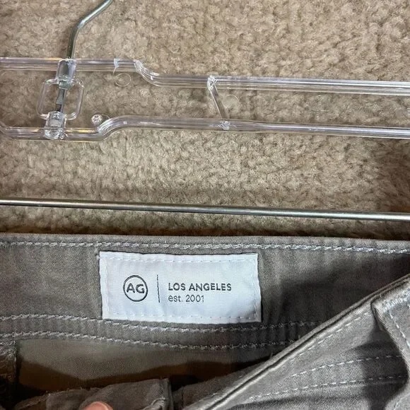 AG Adriano Goldschmied Everett Jeans Mens 40 x 32 Gray Slim Straight Cloud Soft - Picture 6 of 11